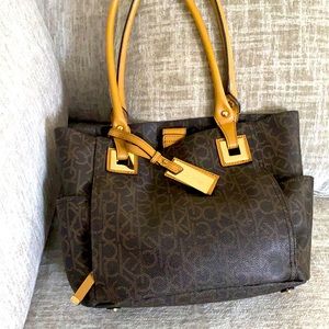 Calvin Klein Brown Bag